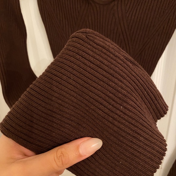 SWEETHEART NECKLINE KNIT TOP H&M - Picture 4 of 4